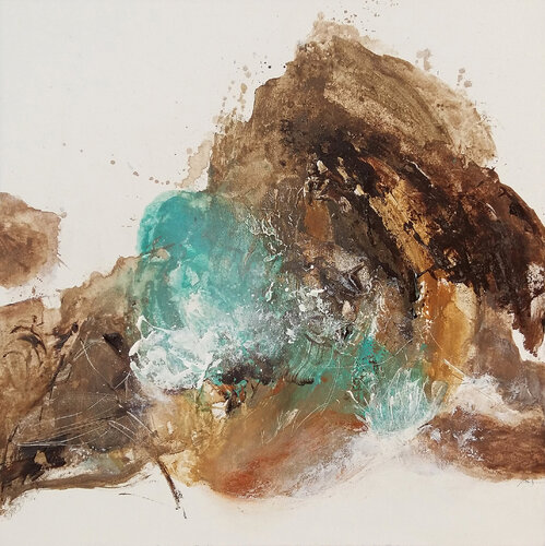 Soil and water par Bibiána Baranová, Peinture en vente sur Singulart