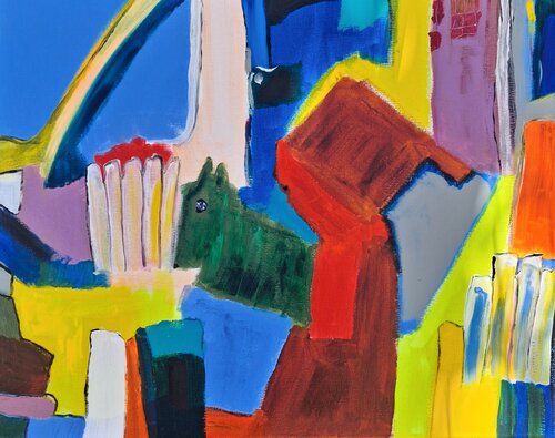 Une heure douce by Nathalie Da Silva, Painting for Sale on Singulart