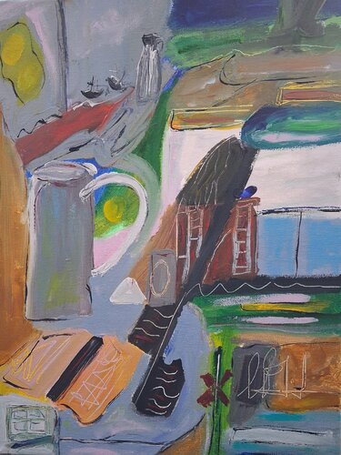 Ecrits by Nathalie Da Silva, Painting for Sale on Singulart