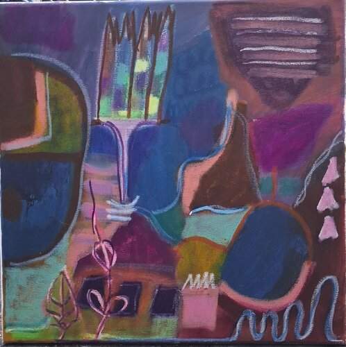 Existence éphémère by Nathalie Da Silva, Painting for Sale on Singulart