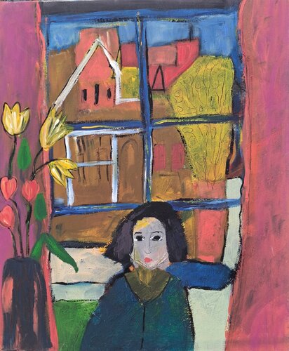 Le côté du mystère van Nathalie Da Silva, Schilderij te koop op Singulart