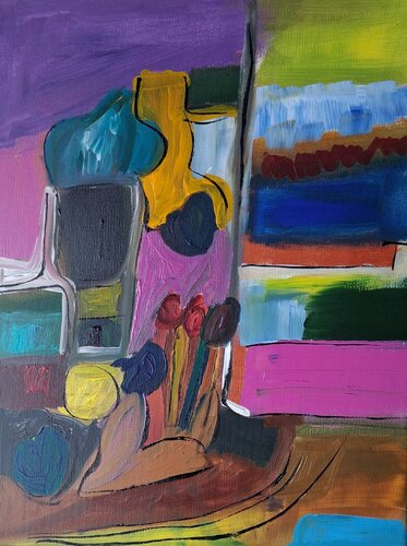 Naissance by Nathalie Da Silva, Painting for Sale on Singulart