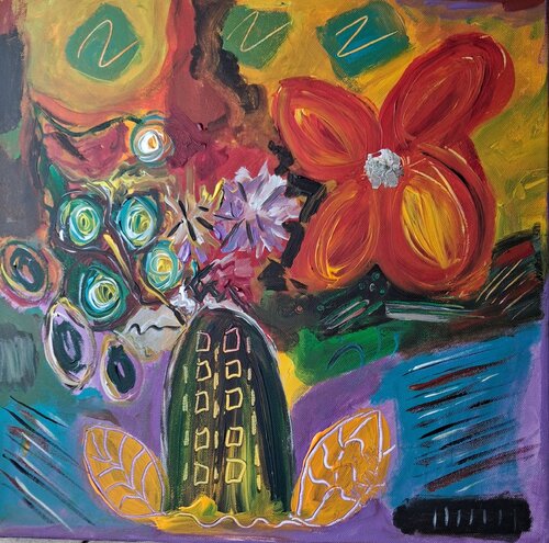 L'envol des origines van Nathalie Da Silva, Schilderij te koop op Singulart
