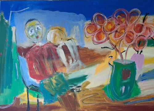 Souvenirs by Nathalie Da Silva, Painting for Sale on Singulart