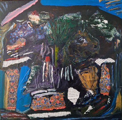 Lampe intérieure by Nathalie Da Silva, Painting for Sale on Singulart