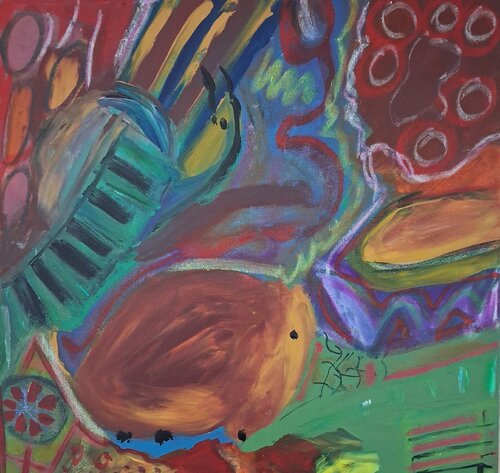 D'espoir et de foi by Nathalie Da Silva, Painting for Sale on Singulart