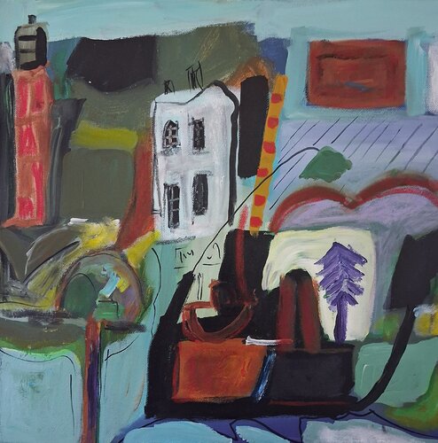 Les rêves et les images by Nathalie Da Silva, Painting for Sale on Singulart
