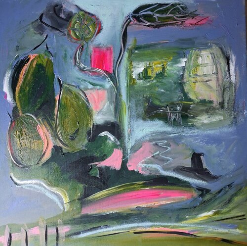 Un jour d'ecriture de Nathalie Da Silva, Pintura a la venta en Singulart