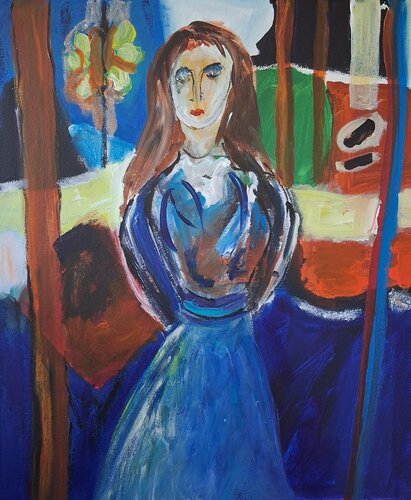 Fermer les yeux pour mieux voir de Nathalie Da Silva, Pintura a la venta en Singulart