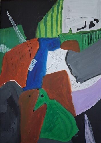 Le souvenir des enfances de Nathalie Da Silva, Pintura a la venta en Singulart
