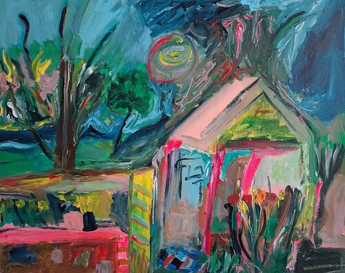Hommage à.. (no 2) de Nathalie Da Silva, Pintura a la venta en Singulart