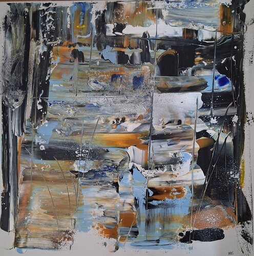 Le premier dialogue by Nathalie Da Silva, Painting for Sale on Singulart