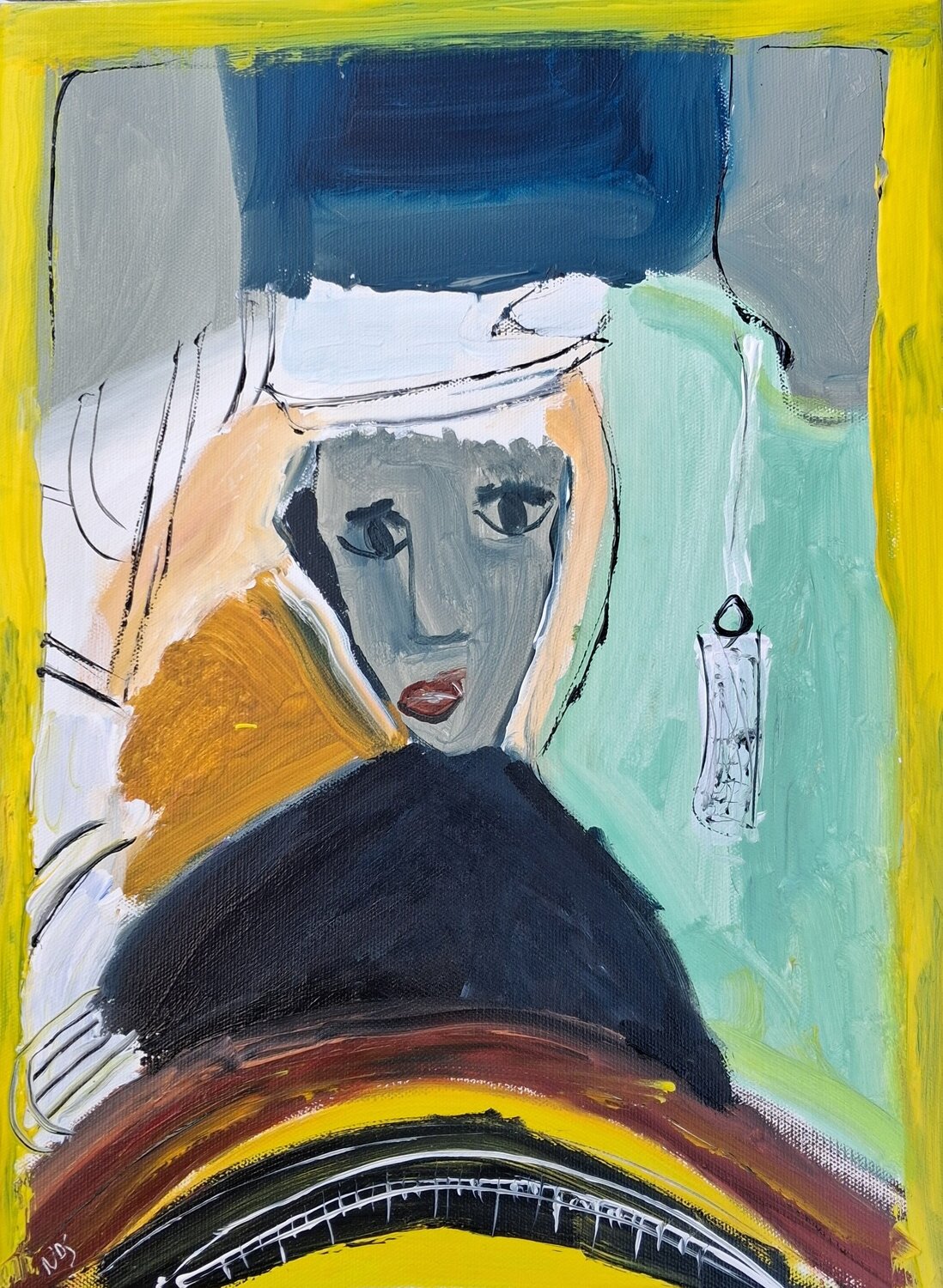Madeleine Nathalie Da Silva Origineel schilderij te koop
