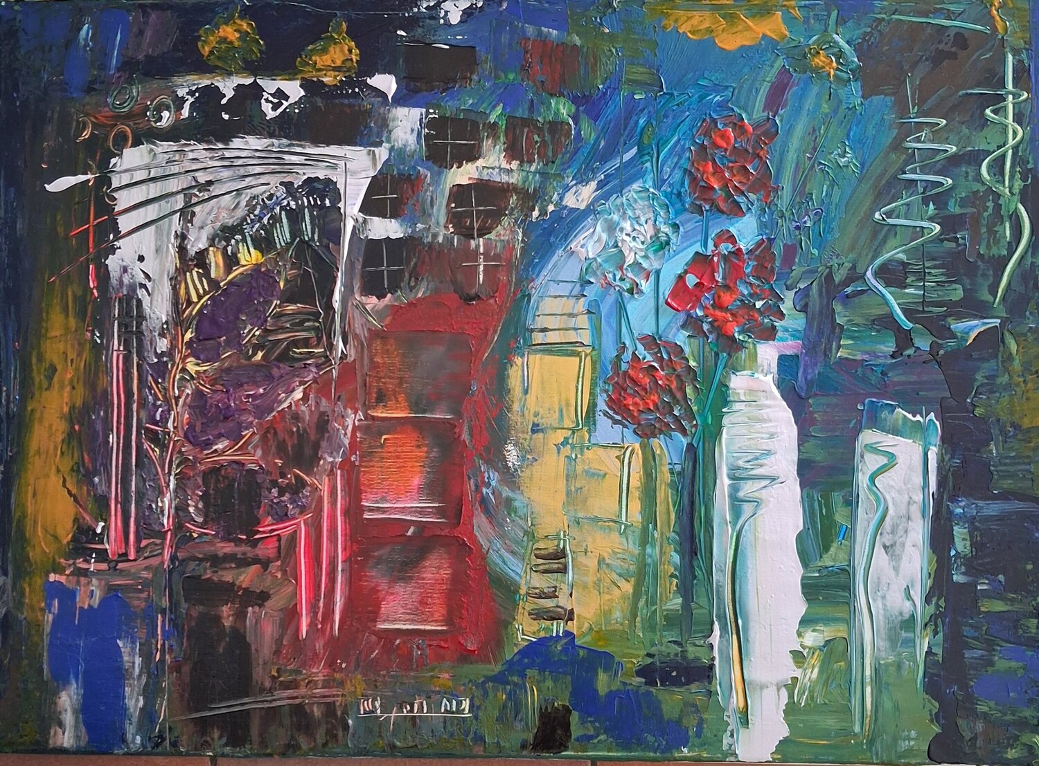 Saudade Nathalie Da Silva Pintura original en venta