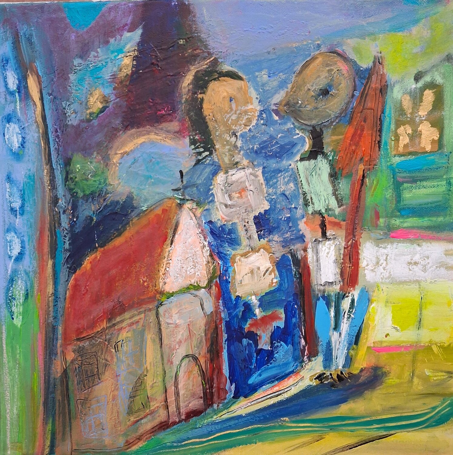 Les reliques Nathalie Da Silva Peinture originale à vendre
