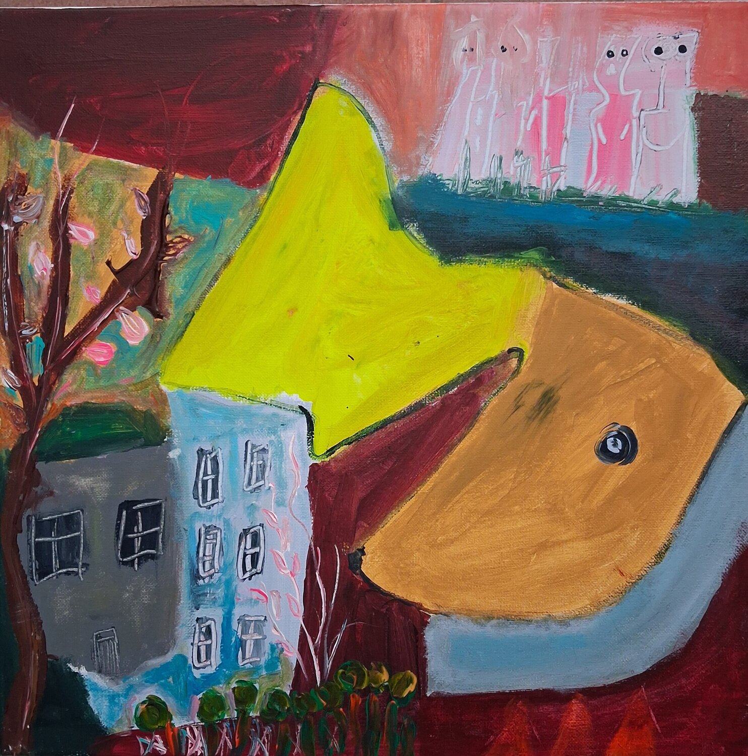 Un répertoire des formes Nathalie Da Silva Peinture originale à vendre