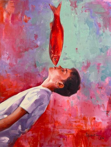Pulso Íntimo by Jesús Alejandro Faura Betancourt, Painting for Sale on Singulart