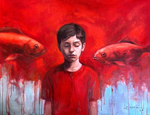 Los otros de Alejandro Faura, Pintura a la venta en Singulart