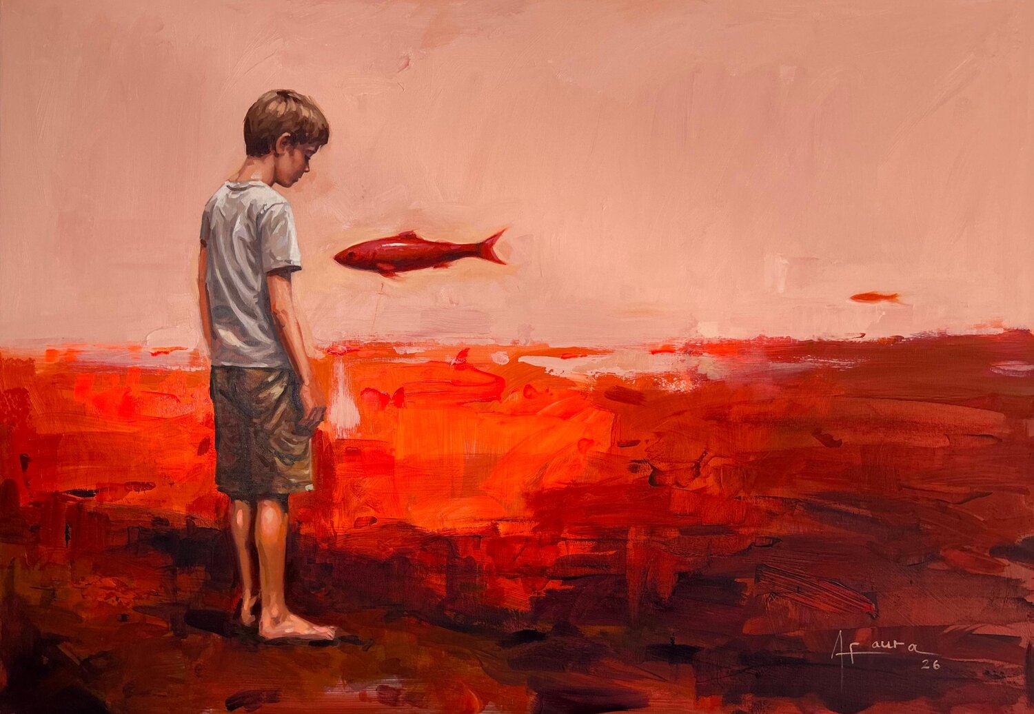 El Último Testigo Alejandro Faura Pintura original en venta