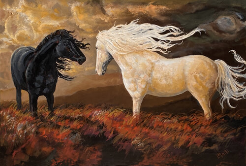 Against the Wind de Ritch Gaiti, Pintura a la venta en Singulart