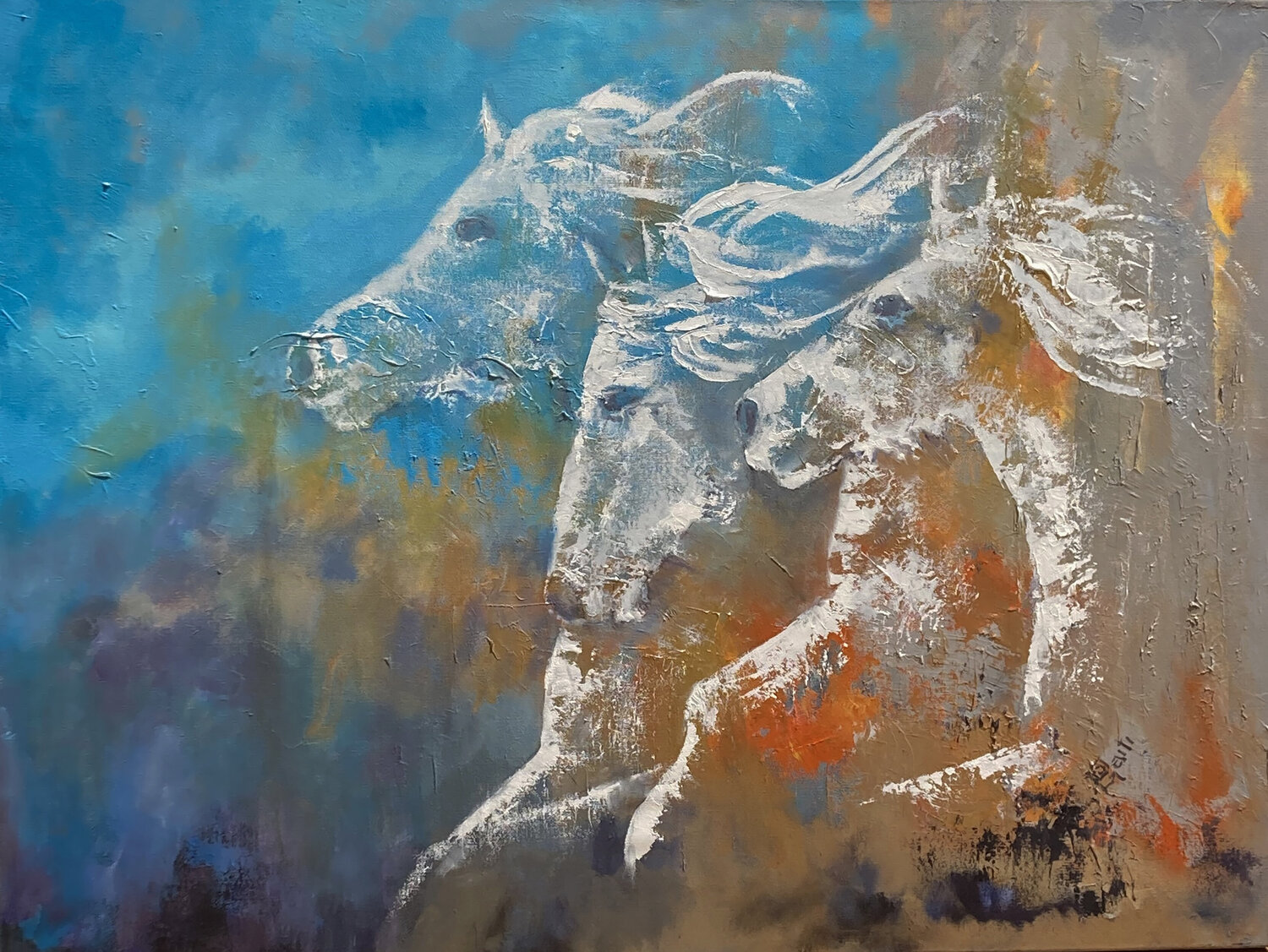 Re-Emergence Ritch Gaiti Pintura original en venta