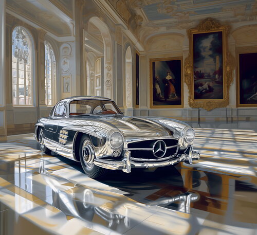 THE GULLWING IN THE CASTLE by René Staud, 写真 for Sale on Singulart