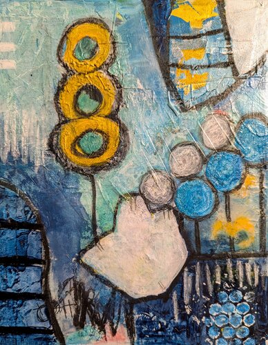 Let's go by Martina Kunze, Painting for Sale on Singulart