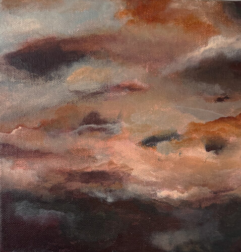 Crimson Drift de Carita Wallius, Pintura a la venta en Singulart