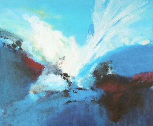 Springflut by Martina Schröder, Painting for Sale on Singulart
