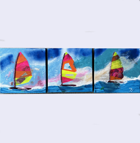 A toda vela by paola vignola, Painting for Sale on Singulart