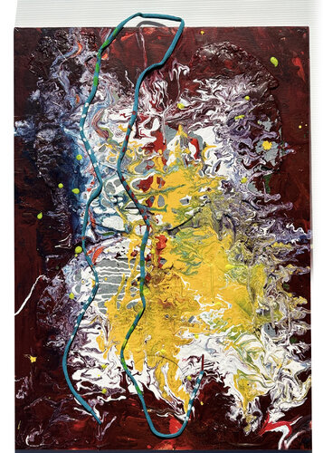 Crazy chicken by paola vignola, Painting for Sale on Singulart