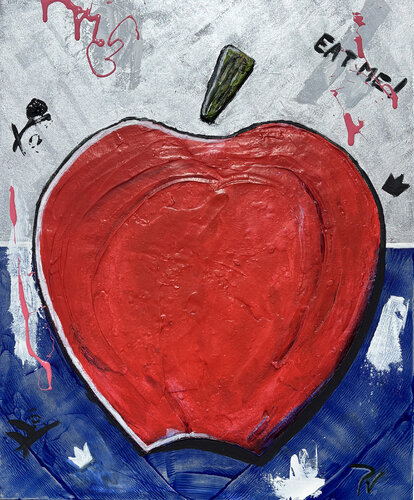 Manzana roja de paola vignola, Pintura a la venta en Singulart
