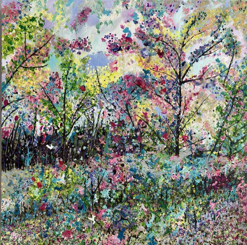 Spring Meadow by Brooke Meadows, Painting for Sale on Singulart