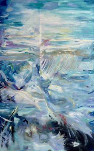 Fluid Abstract by Brooke Meadows, Painting for Sale on Singulart