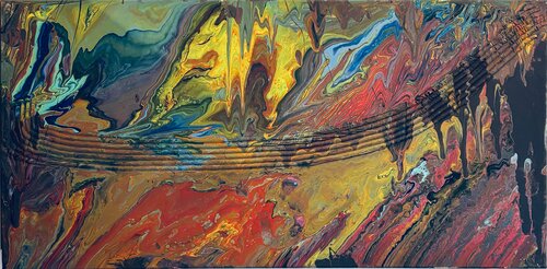 Point of No Return by Gisela Kraas, Painting for Sale on Singulart