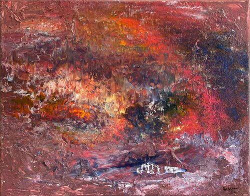Kosmos van Gisela Kraas, Schilderij te koop op Singulart
