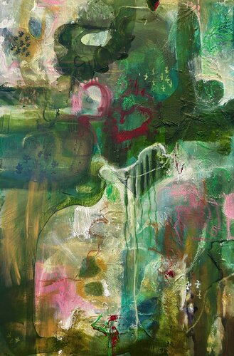 Soft Rupture by Corina Hazlett, Painting for Sale on Singulart
