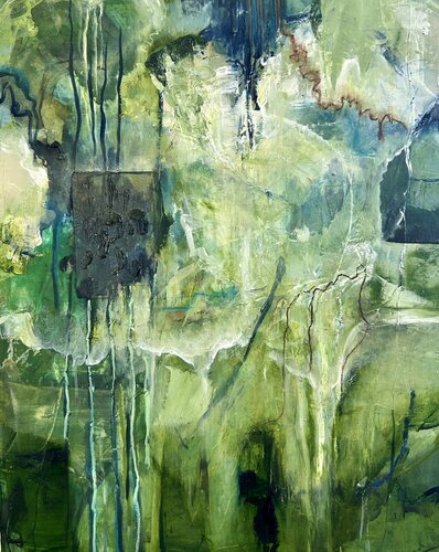Routines dont have to be Cages van Corina Hazlett, Schilderij te koop op Singulart