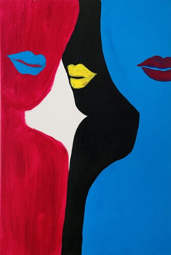 Chattering de Elisabeth Futterlieb, Pintura a la venta en Singulart