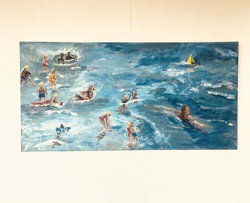 Zomerzee by Rian Levens, Painting for Sale on Singulart