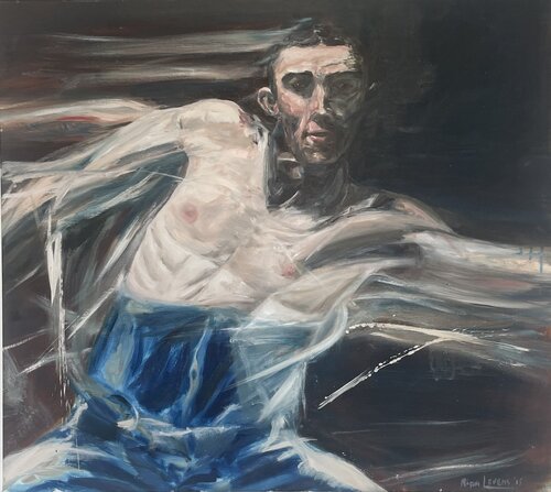 Swimmer de Rian Levens, Pintura a la venta en Singulart