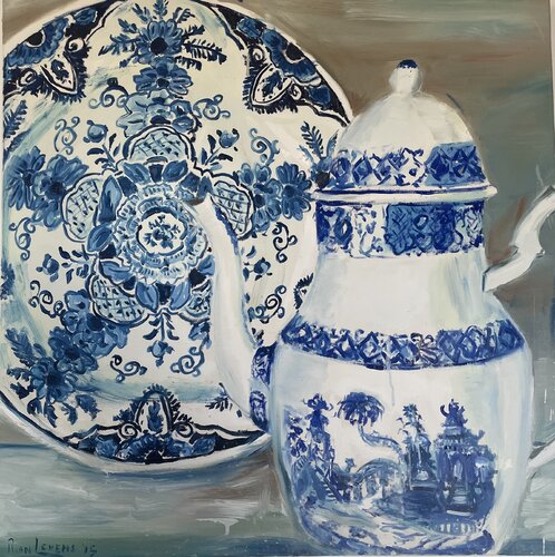DELFTSBLAUW de Rian Levens, Pintura a la venta en Singulart