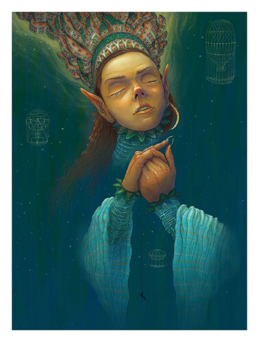 Oracle of Monogamy by Boaz Gabai, Print for Sale on Singulart