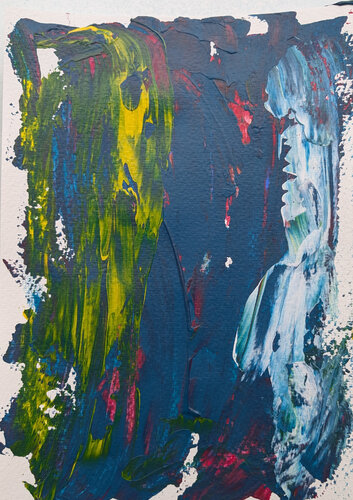 Gesichter in Weiß de Karin Martensen, Pintura a la venta en Singulart