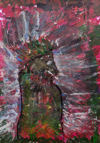 Der Alte vom Berg de Karin Martensen, Pintura a la venta en Singulart