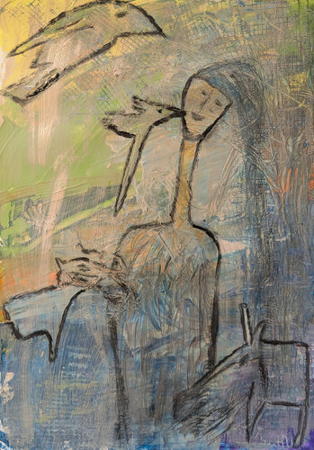 Albträume par Karin Martensen, Peinture en vente sur Singulart