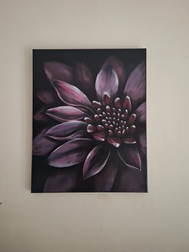 Éclosion dans l’ombre III by Ingrid Machin, Painting for Sale on Singulart