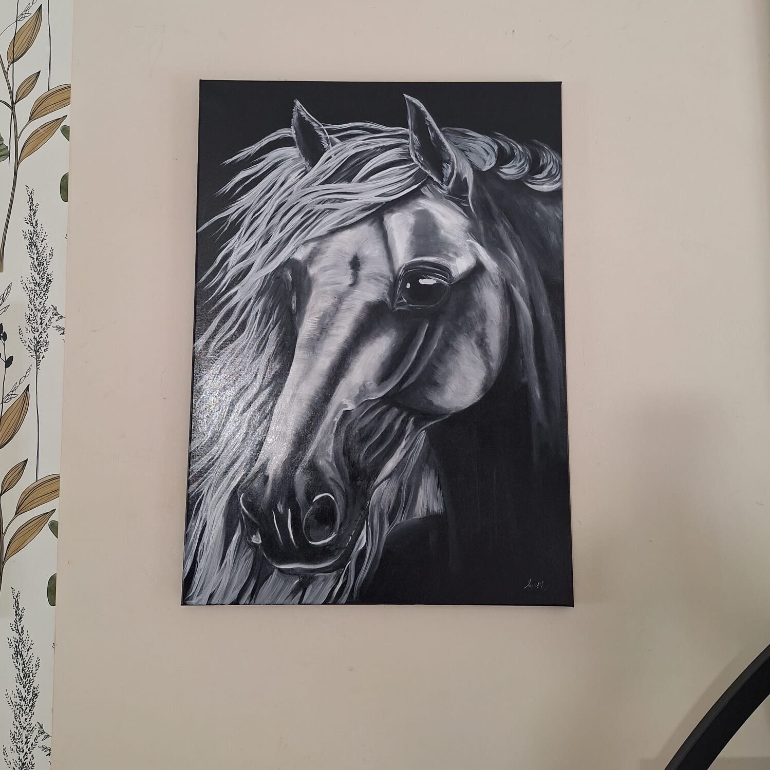 Noblesse sauvage Ingrid Machin Origineel schilderij te koop