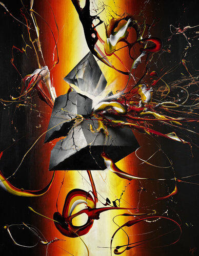 El viaje by Alberto Amaro Guardado, Painting for Sale on Singulart