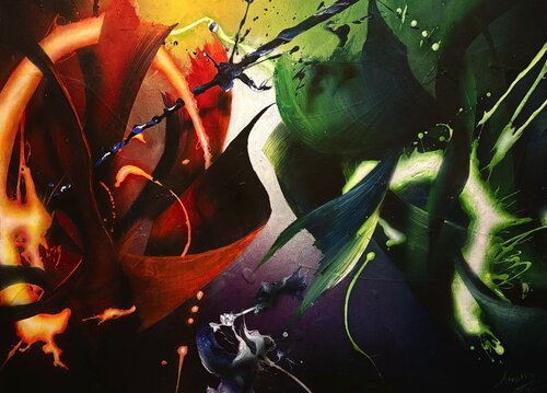 Color de luz by Alberto Amaro Guardado, Painting for Sale on Singulart